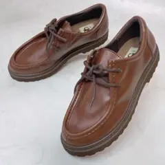 【美品】ホーキンス チロリアンシューズ ドレスシューズ ラグソール 24.5のサムネイル