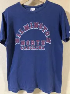 古着 Champion チャンピオン Tシャツ ネイビー