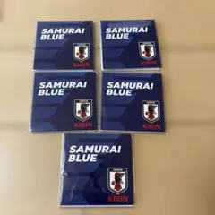 サッカー日本代表 SAMURAI BLUE 付箋 5個セット