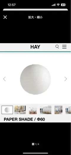 hay シーリングライト