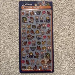 【正規品】ボンボンドロップシール mini ズートピア