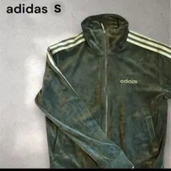 adidas ベロアトラックジャケット