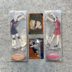 ハイキュー!! 一番くじ アクスタ 月島蛍 黒尾鉄朗 ＋クリアカード 月島蛍