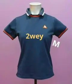 Le Coq Sportif 半袖シャツ ネイビー