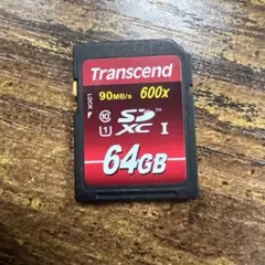 Transcend 64GB SDXC I メモリーカード