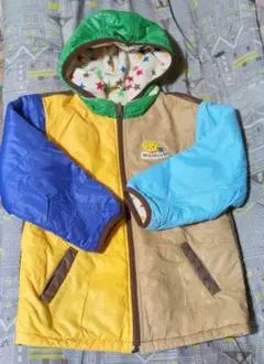 ★ミキハウスリバーシブル 中綿コート★120サイズ★