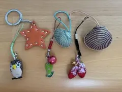 ハンドメイドチャームセット カラフル