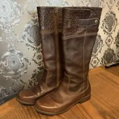Timberland ウエスタンブーツ　ロングブーツ ブラウン 22.5