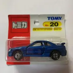 トミカ No.20 日産　スカイラインGT-R R34 ブリスター