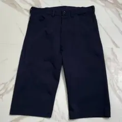 Yohji Yamamoto Mint Cropped Pants Navy 3