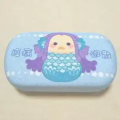 アマビエ　ジュエリーケース　小物入れ　京都　ちりめん