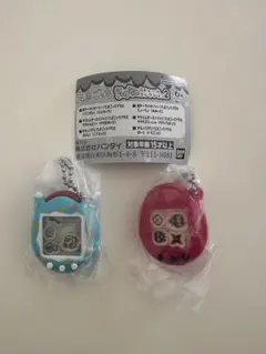 たまごっち シャカシャカチャームコレクション2ガチャ ござるっち めめっち 2種