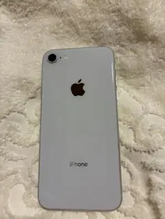 【使用可】　Apple iPhone 8 シルバー本体　ジャンク品