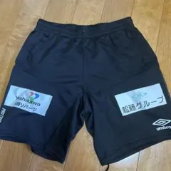 vファーレンumbro ブラック ハーフパンツ