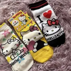 ハローキティ 靴下 23〜25cm 3足セット