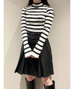 SNIDEL ✨新品✨Sustainableシンプルパフスリニットプルオーバー