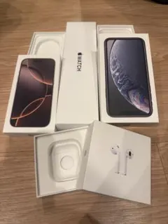 Apple 空箱のみiPhone16Pro XR AirPods watchSE