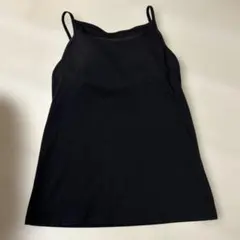 UNIQLOエアリズムブラトップキャミソール　ブラック