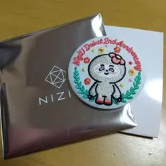 NiziU アヤカ NIZOO ランダム刺繍缶バッチ〖Ano〗②