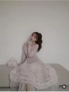 MISTREASS Blooming Veil Halter Dress - メルカリ