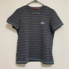 Tシャツ ボーダー　犬　HUITIEMEのサムネイル