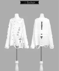 DimMoire ディムモアール 救済の十字ガーゼトップス【Black】 - メルカリ