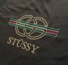 【海外限定超レア】old stussy 刺繍ロゴ 美品