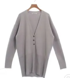 nano universe ナノユニバース　ミドル丈　　ニットカーディガン38