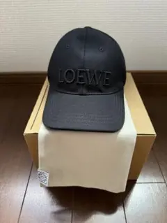 LOEWE ブラック　キャップ (未使用品) 2025年最新】LOEWE カラー：ブラック系 ベースボールキャップの