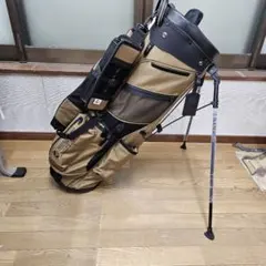東京書芸館 あざらし本革 キャディバッグ カート式 超希少 アザラシ 海豹 東京書芸館 あざらし本革 キャディバッグ カート式 超希少 アザラシ