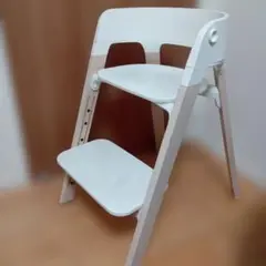 ストッケ STOKKE ステップス チェア ベビーチェア ホワイト ナチュラル