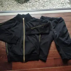 northern 黒 ジャージ上下セット　130前後