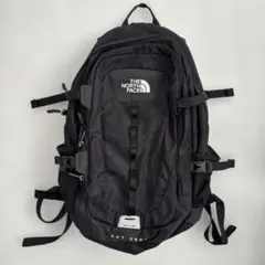 ノースフェイス　ホットショット　リュック　バックパック　通学　通勤　ブラック　黒