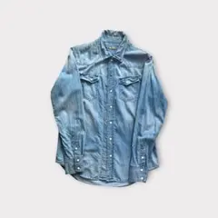 nano universe ナノユニバース デニムシャツ 長袖