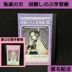 鬼滅の刃 学習帳 胡蝶しのぶ 甘露寺蜜璃 ミニノート ポケットサイズ