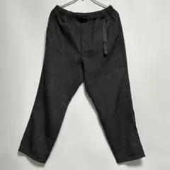 グラミチ gramicci シャンブレー ベイカーパンツ グレー