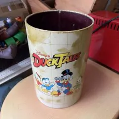 TOM&JERRY トムとジェリー 1983 昭和 レトロ ブリキ ゴミ箱 当時