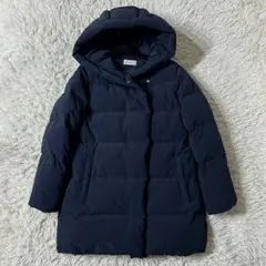 【美品】プラステ　オーバーサイズ　ダウンコート　ジャケット　ネイビー