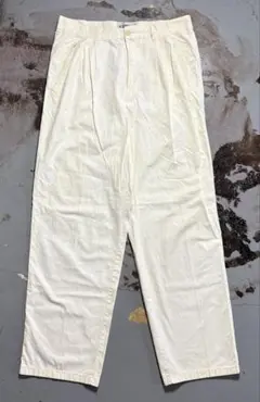 90s ワークパンツ ホワイト アメカジ ヴィンテージ ダメージ