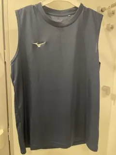 MIZUNO ノースリーブシャツ ネイビー スポーツウェア　Mサイズのサムネイル
