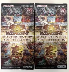 遊戯王ART COLLECTION 25th 1BOX 未開封 遊戯王オフィシャルカードゲーム デュエルモンスターズ アート