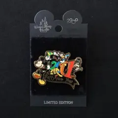 WDW　ディズニーワールド　ニューイヤー　ミッキー＆フレンズ　ピンバッジ