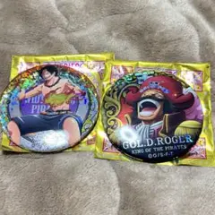 ワンピース 輩缶バッジ SHINE エース ロジャー