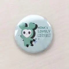 TWICE ミナ 缶バッジ LOVELY MIVELY