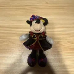 【限定】TDS 15周年 ハロウィン ミニー ぬいぐるみバッジ