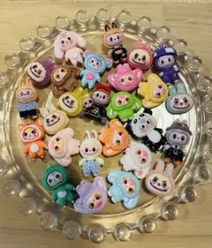 ベイビースリー、ラブブ　デコパーツセット売り