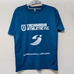 TACHIKAWA ATHLETIC F.C. Tシャツ ブルー Sサイズのサムネイル