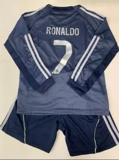 140cmREAL MADRID RONALDO 7 長袖シャツ・ショーツセット