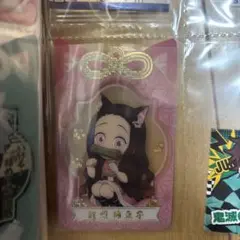 ナムコ　鬼滅の刃　竈門禰豆子　レアver. クリアカード