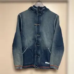 Kelen ケレン インディゴ染め フード付きパーカー 未使用品タグ付 38